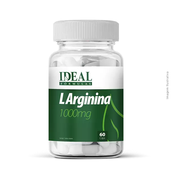 L Arginina 1000mg 60 Cápsulas