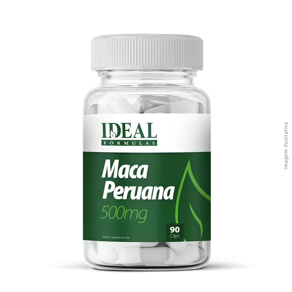 Maca Peruana 500mg 90 Cápsulas