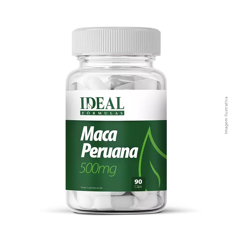 Maca Peruana 500mg 90 Cápsulas