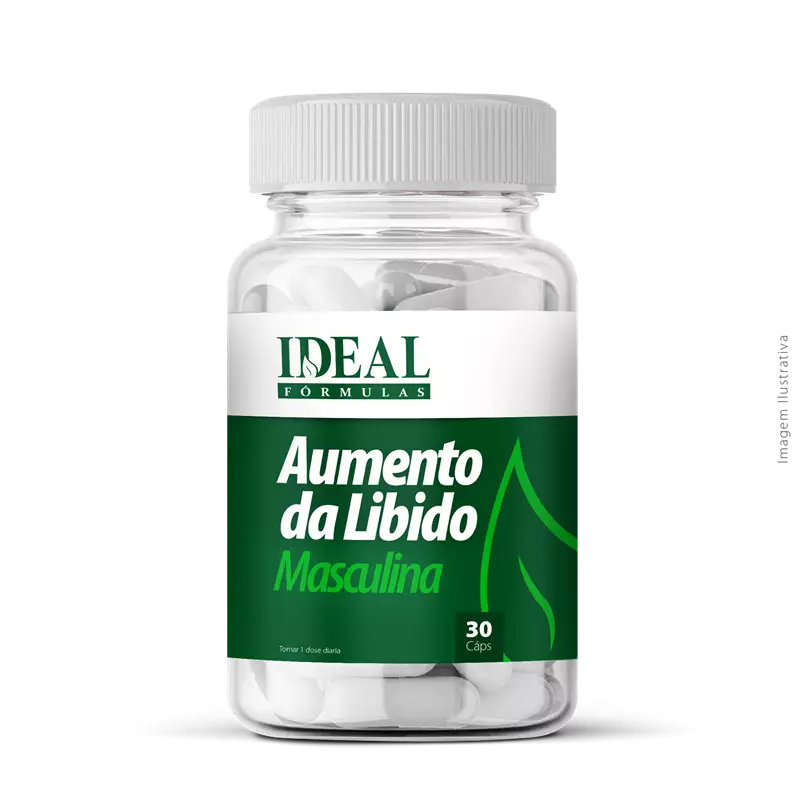 Aumento da Libido Masculina 30 Cápsulas