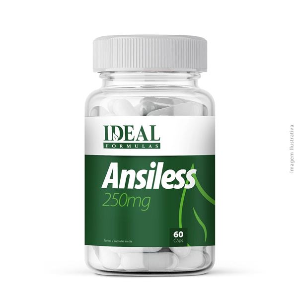 Ansiless 250mg 60 Cápsulas