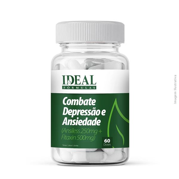 Composto Depressão e Ansiedade 60 Doses