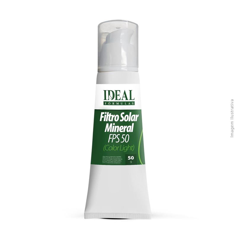Filtro Solar Mineral FPS 50 (Color Light) 50g