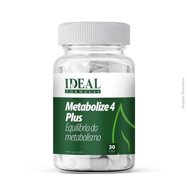 Metabolize 4 Plus 30 Cápsulas