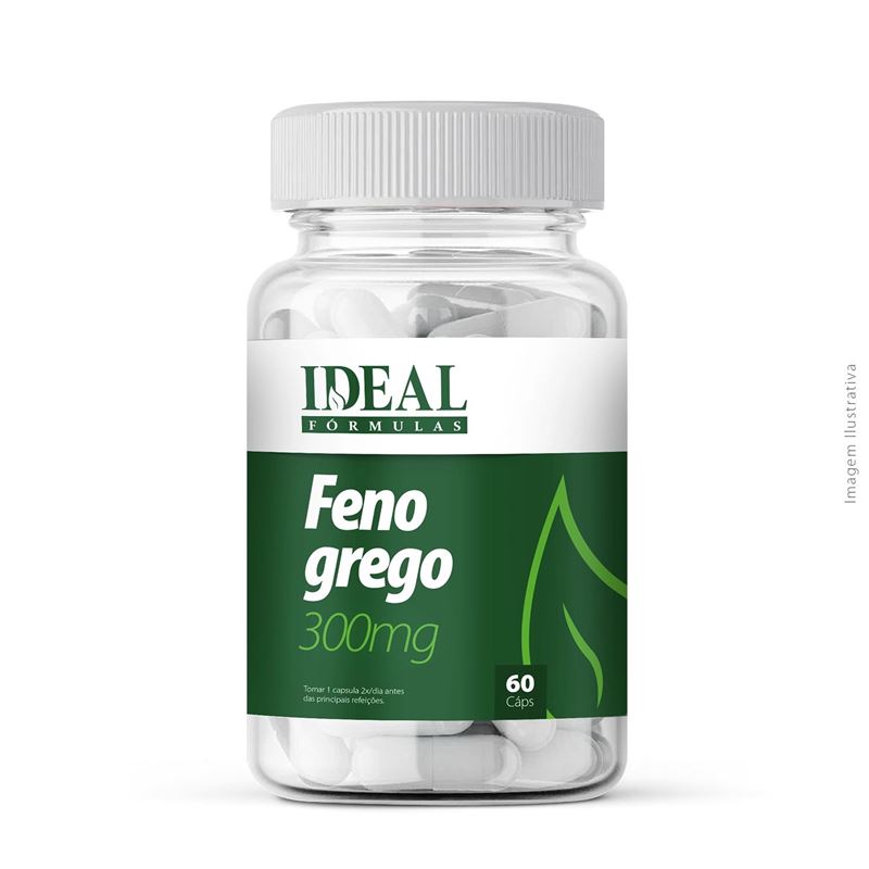 Feno Grego 300mg 60 Cápsulas