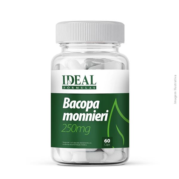Bacopa monnieri 250mg 60 Cápsulas