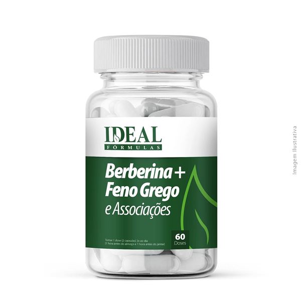 Berberina + Feno Grego e Associações 60 Doses