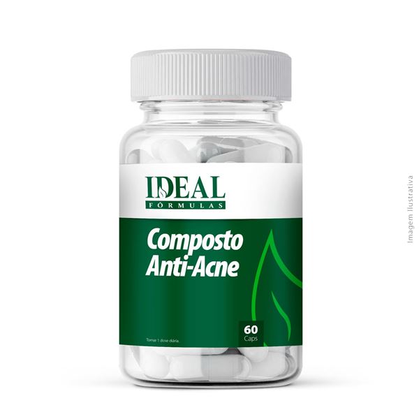 Composto Anti-Acne 60 Cápsulas