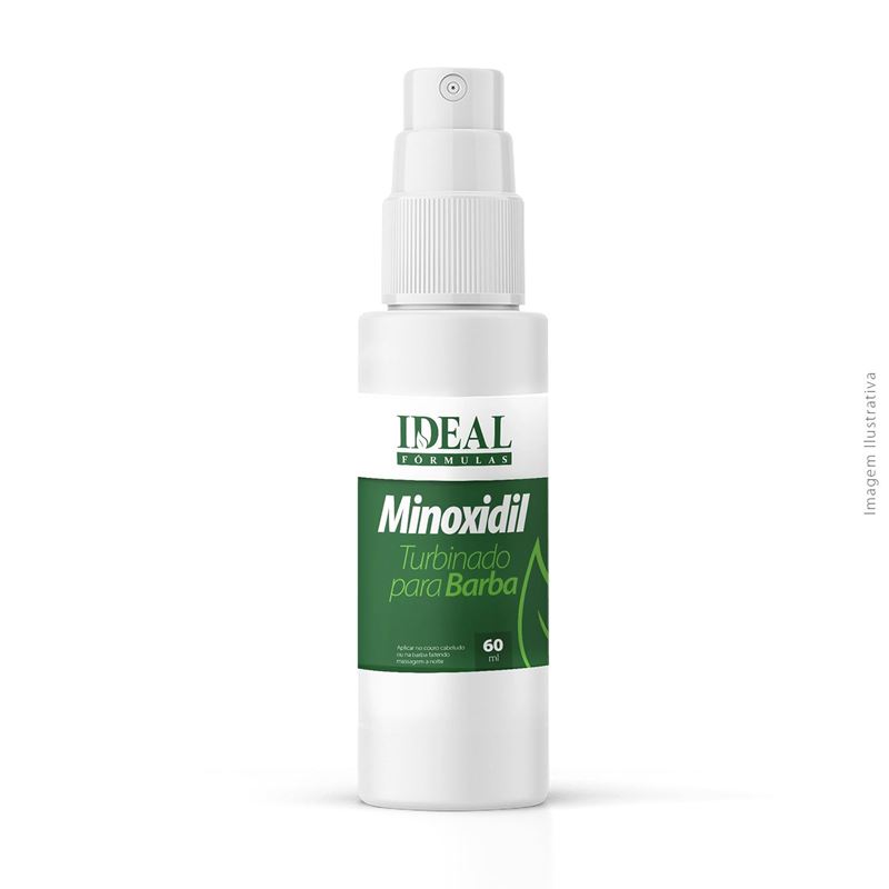 Minoxidil Turbinado - para Barba 60ml