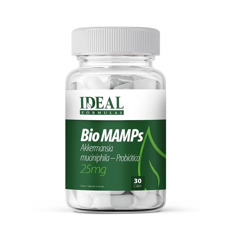 Bio MAMPs Akkermansia Muciniphila 25mg 30 Cápsulas