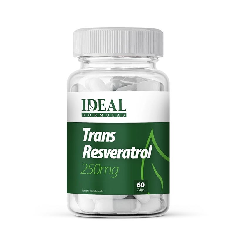 Trans Resveratrol 250mg 60 Cápsulas
