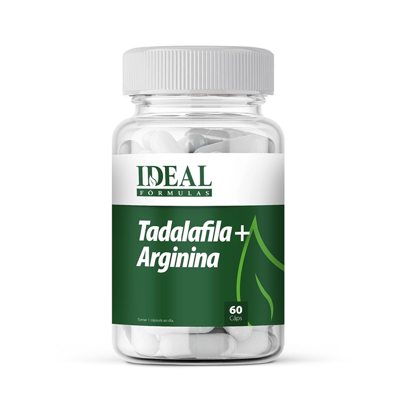 Tadalafila + Arginina 60 Cápsulas